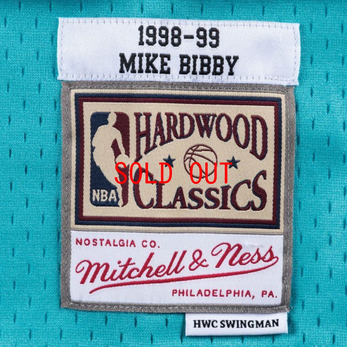 画像7: Vancouver Grizzlies NBA Swingman Home Jersey 98 Mike Bibby バンクーバー・グリズリーズ マイク ビビー バスケットボール ゲーム シャツ (7)