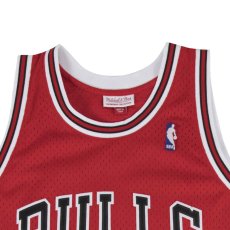 画像4: Chicago Bulls NBA Swingman Home Jersey Rodman 97 シカゴ ブルズ ロッドマン バスケットボール ゲーム シャツ (4)