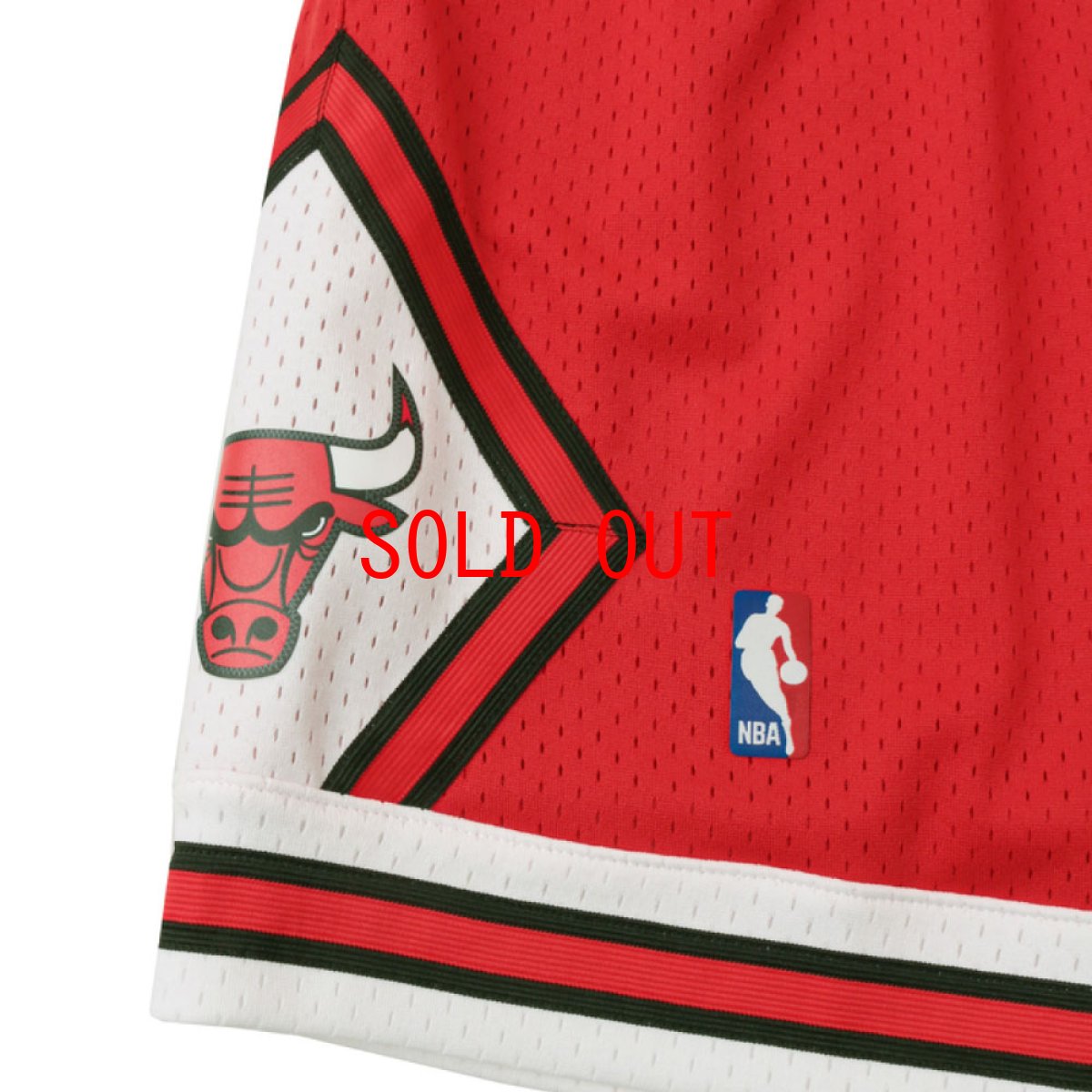 画像3: Chicago Bulls NBA Swingman Shorts 97 シカゴ ブルズ バスケットボール ゲーム ショーツ (3)