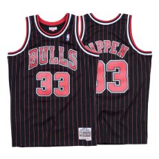 画像1: Chicago Bulls NBA Swingman Alternate Jersey Scottie Pippen 95-96 シカゴ ブルズ スコッティ ピッペン バスケットボール ゲーム シャツ (1)