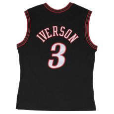 画像3: Philadelphia 76Ers NBA Swingman Jersey 00 #3 Allen Ivers アレン アイバーソン セブンティ シクサーズ スイングマン ジャージ バスケットボール ゲーム シャツ (3)