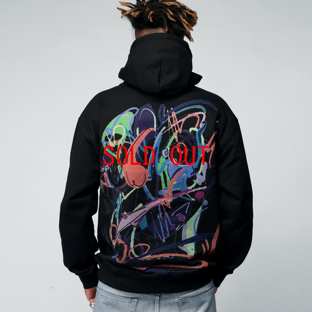 画像13: × Kyzer Bone Thug Hoodie カイザー プルオーバー パーカー (13)