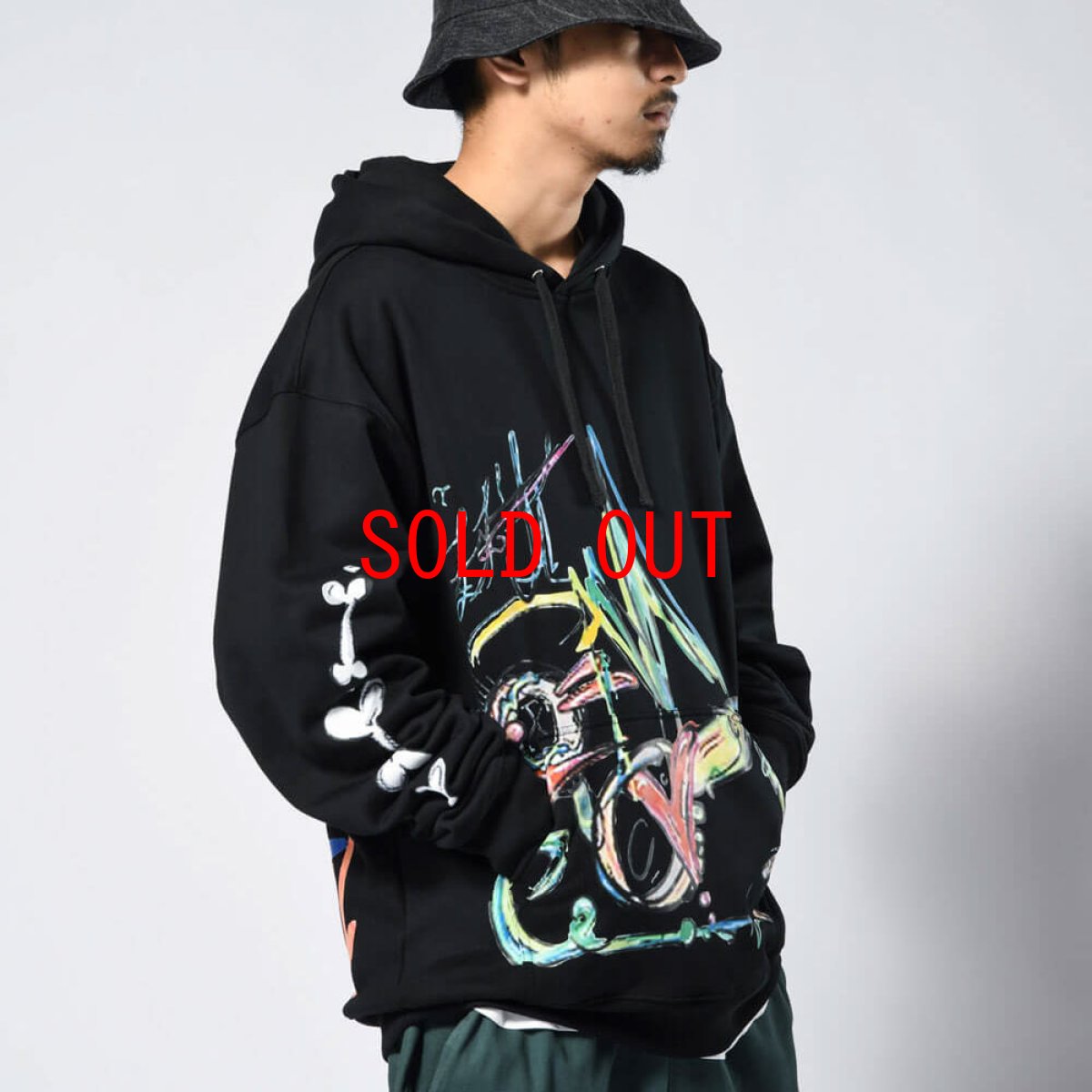画像10: × Kyzer Bone Thug Hoodie カイザー プルオーバー パーカー (10)