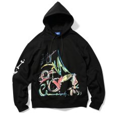 画像2: × Kyzer Bone Thug Hoodie カイザー プルオーバー パーカー (2)