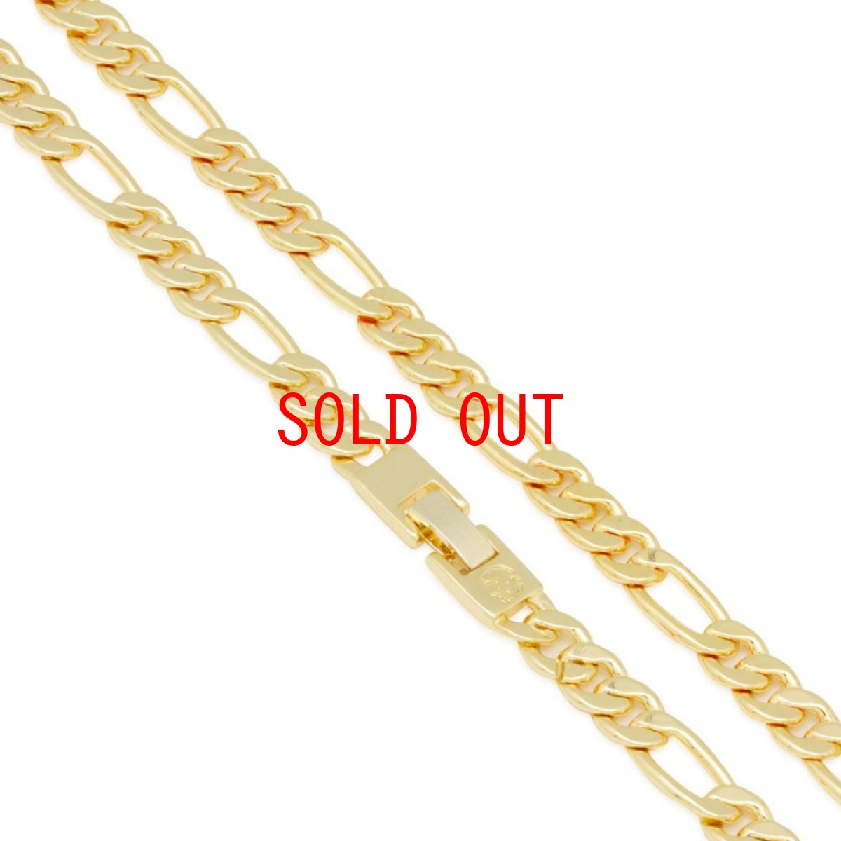 画像4: King Ice 8mm Figaro Chain Necklace フィガロ カーブ チェーン ネックレス (4)