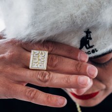 画像4: × RUN DMC Classic Logo Ring ランディーエムシー ロゴ リング 指輪 (4)