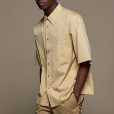 画像11: Oversized S/S Solid Cotton Poplin Shirt オーバーサイズ ソリッド コットン シャツ (11)
