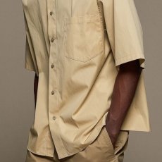 画像8: Oversized S/S Solid Cotton Poplin Shirt オーバーサイズ ソリッド コットン シャツ (8)