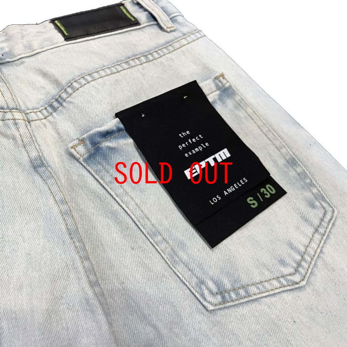 画像7: Punk Paisley Patchwork Flare Denim Pants ペイズリー パッチワーク カスタム デニム フレア パンツ (7)