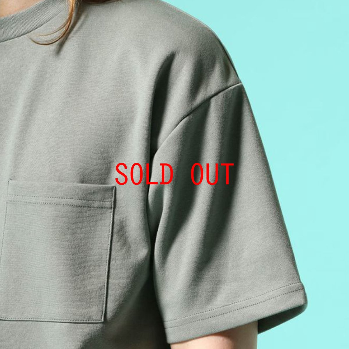 画像4: USA Cotton S/S Solid BIG Tee 半袖 ソリッド 吸水速乾機能 無地 Tシャツ (4)