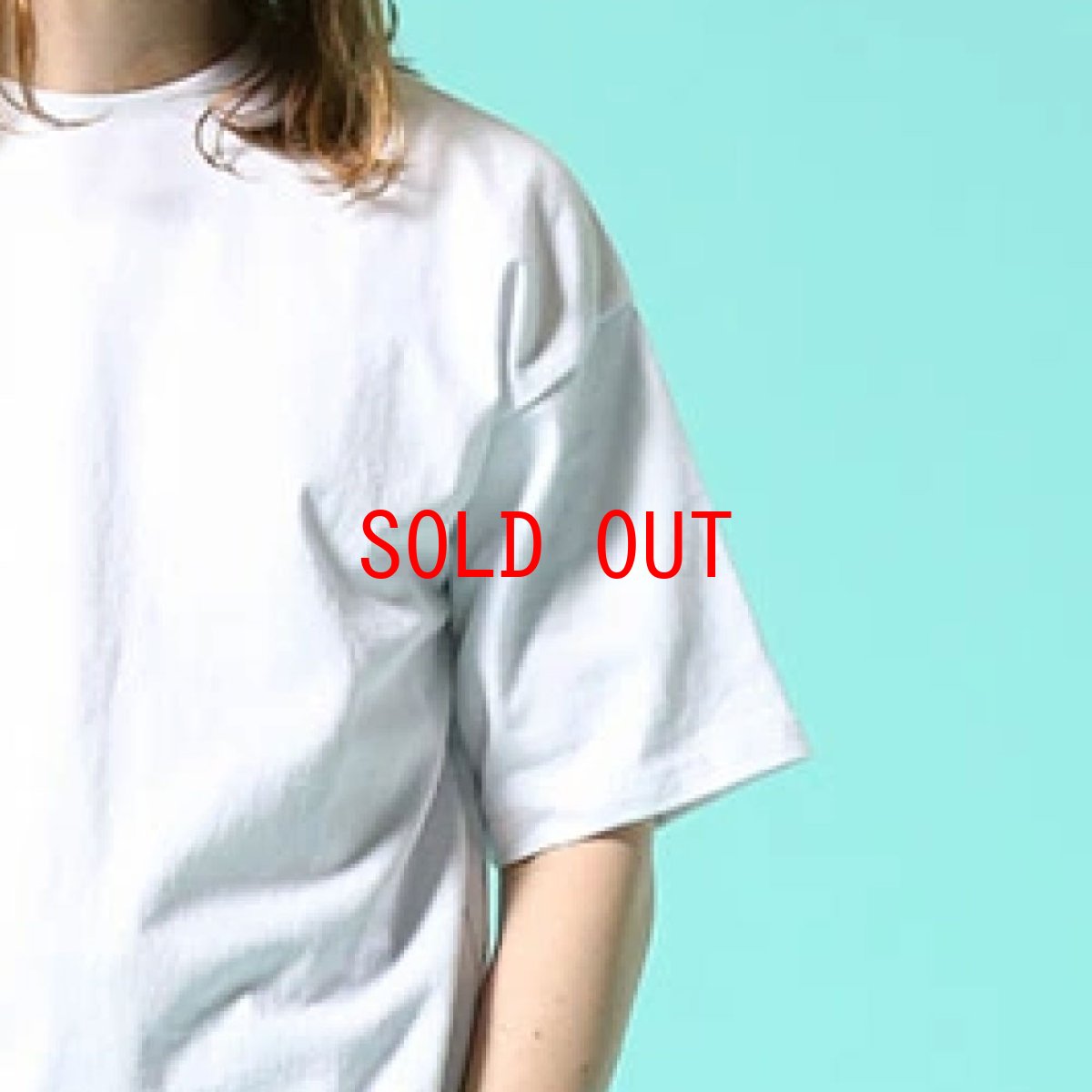 画像2: USA Cotton Heavy Weight S/S Solid BIG Tee 半袖 ソリッド ヘビー ウェイト 無地 Tシャツ (2)