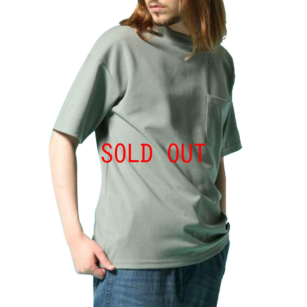 画像1: USA Cotton S/S Solid BIG Tee 半袖 ソリッド 吸水速乾機能 無地 Tシャツ (1)