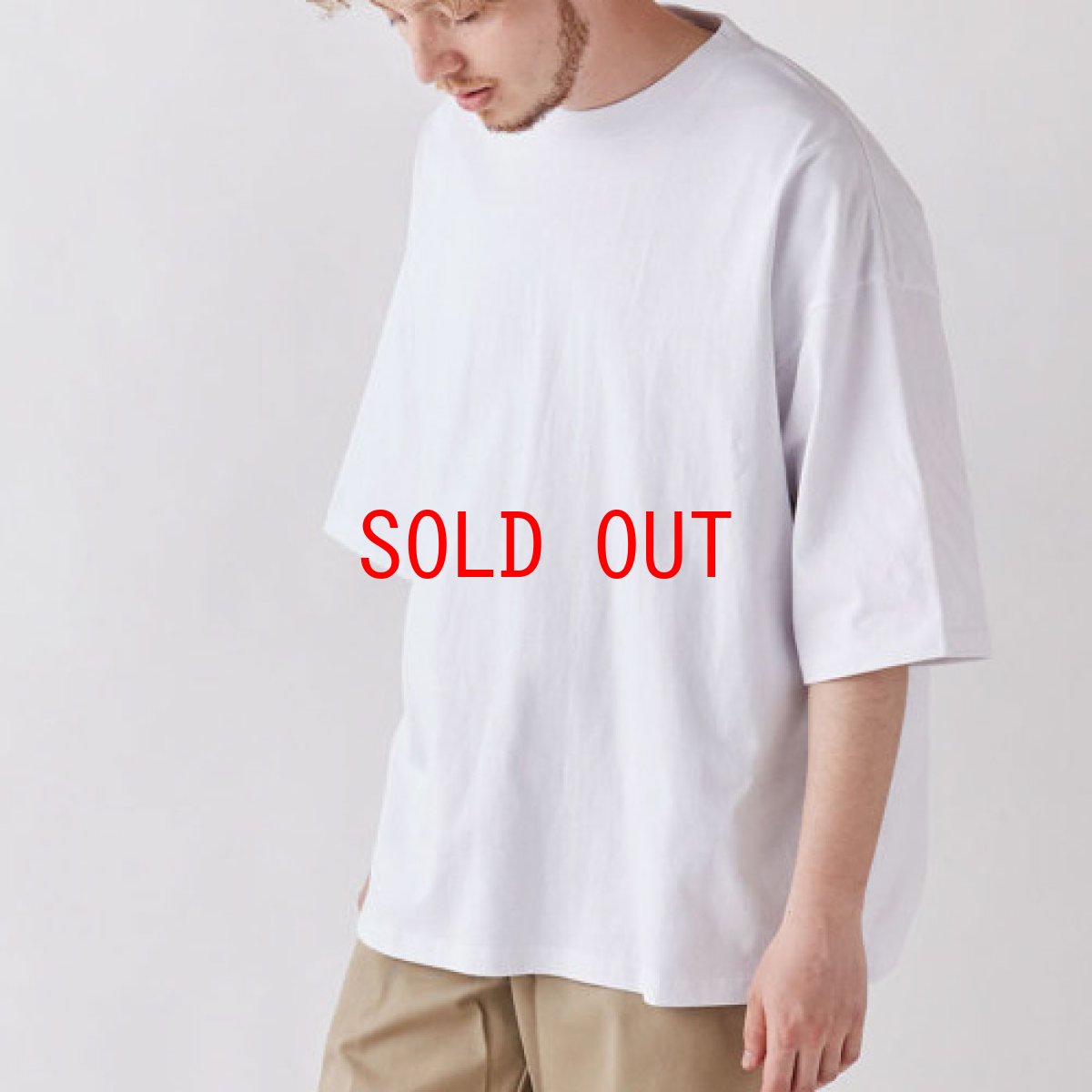 画像4: USA Cotton Heavy Weight S/S Solid Super BIG Tee 半袖 ソリッド ヘビー ウェイト 無地 Tシャツ (4)