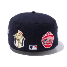 画像5: Pill Box New York Yankees World Series All Star Game Cap 刺繍 デザイン MLB 公式 キャップ 帽子 (5)
