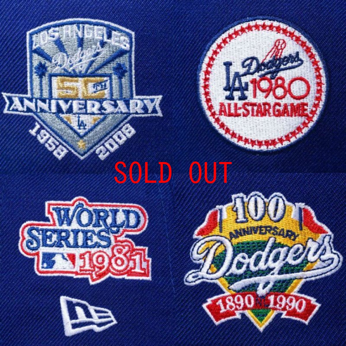 画像8: 59Fifty Los Angeles Dodgers Cap ワールドシリーズ ロサンゼルス ドジャース オールスター キャップ 帽子 MLB 公式 Official (8)