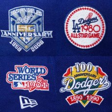 画像8: 59Fifty Los Angeles Dodgers Cap ワールドシリーズ ロサンゼルス ドジャース オールスター キャップ 帽子 MLB 公式 Official (8)