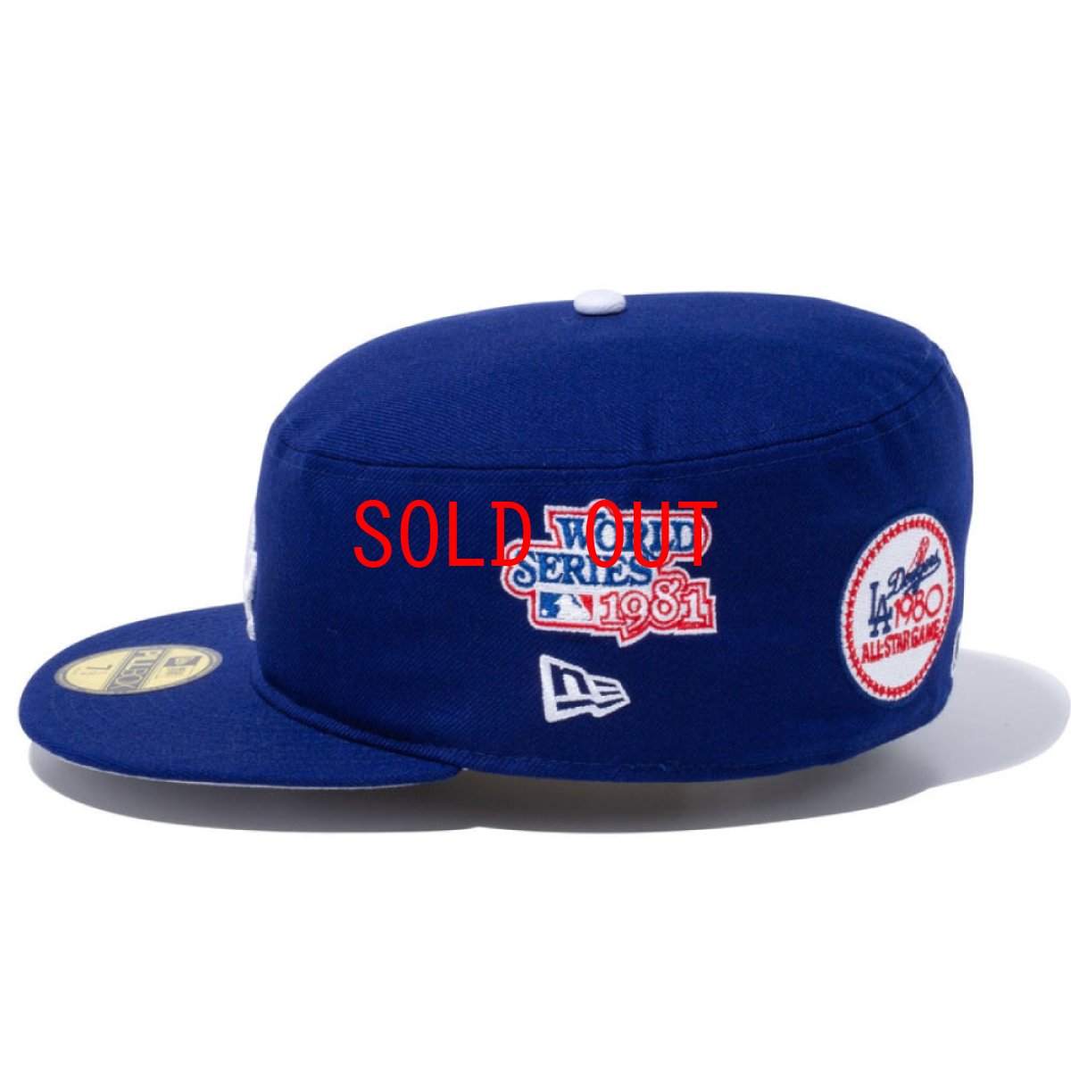 画像5: Pill Box Los Angeles Dodgers World Series All Star Game Cap 刺繍 デザイン MLB 公式 キャップ 帽子 (5)