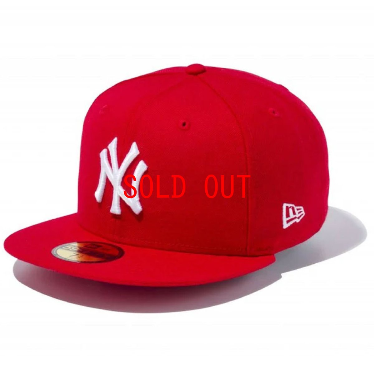 画像1: 59Fifty New York Yankees Cap キャップ 帽子 Scarlet MLB (1)