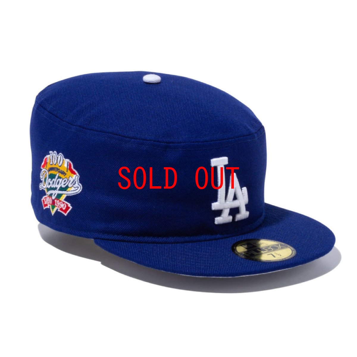 画像2: Pill Box Los Angeles Dodgers World Series All Star Game Cap 刺繍 デザイン MLB 公式 キャップ 帽子 (2)