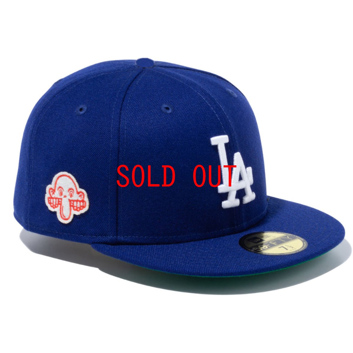 画像1: X Eric Elms 59Fifty Los Angeles Dodgers Cap エリック エルムズ キルロイ キャップ 帽子 MLB 公式 Official (1)