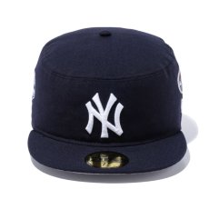画像2: Pill Box New York Yankees World Series All Star Game Cap 刺繍 デザイン MLB 公式 キャップ 帽子 (2)