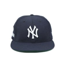 画像4: × MOMA 59Fifty Newyork Yakees Cap ロゴ サイド 刺繍 ニューヨーク ヤンキース MLB 公式 キャップ 帽子 Official (4)