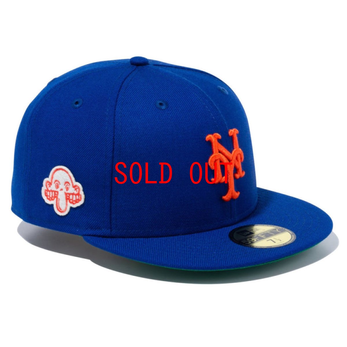 画像1: X Eric Elms 59Fifty New York Mets Cap エリック エルムズ キルロイ キャップ 帽子 MLB 公式 Official (1)