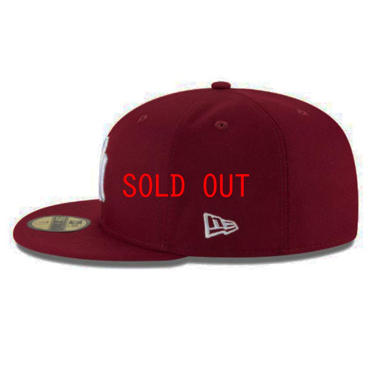 画像6: 59Fifty New York Yankees Cap キャップ 帽子 Burgundy MLB (6)
