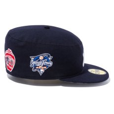 画像4: Pill Box New York Yankees World Series All Star Game Cap 刺繍 デザイン MLB 公式 キャップ 帽子 (4)