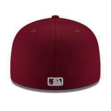 画像5: 59Fifty New York Yankees Cap キャップ 帽子 Burgundy MLB (5)
