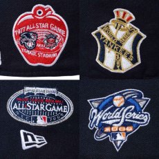 画像9: Pill Box New York Yankees World Series All Star Game Cap 刺繍 デザイン MLB 公式 キャップ 帽子 (9)