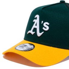 画像4: 9Forty A-Frame Trucker Oakland Athletics Mesh Cap Logo MLB オークランド アスレチックス メッシュ キャップ 帽子 (4)