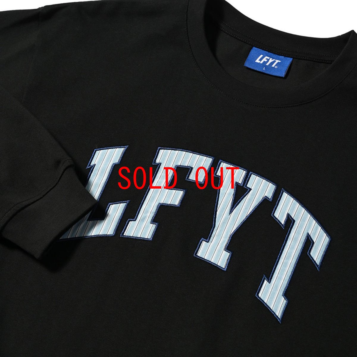 画像2: Striped LFYT Arch Logo L/S Tee ストライプ アーチ ロゴ 長袖 Tシャツ (2)
