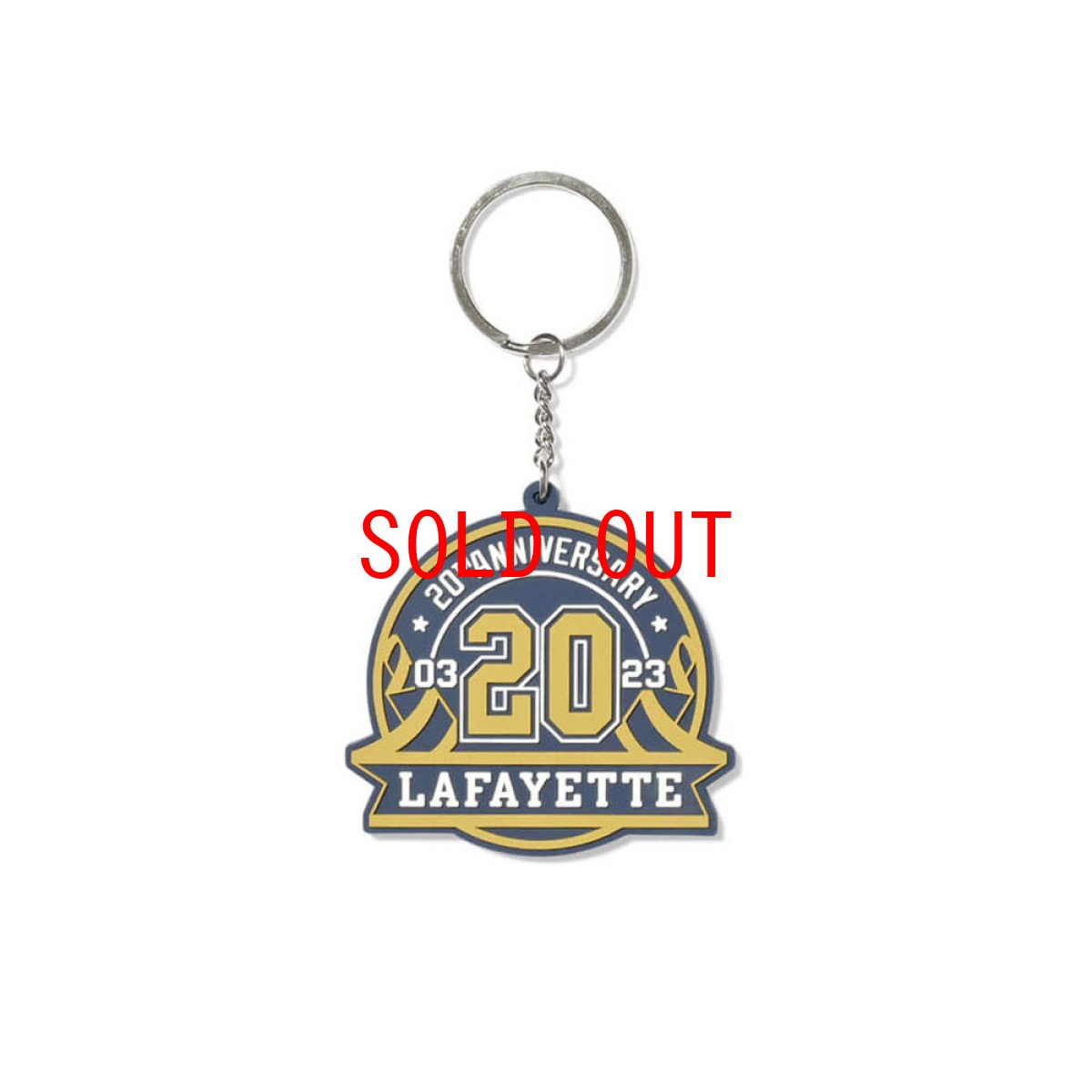 画像3: 20th Anniversary Emblem Rubber Key Chain キーホルダー チェーン (3)