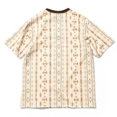 画像2: Navajo Native Pattern Lafayette Logo Tee ナバホ ネイティブ ロゴ 半袖 Tシャツ (2)