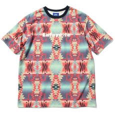 画像1: Navajo Native Pattern Lafayette Logo Tee ナバホ ネイティブ ロゴ 半袖 Tシャツ (1)