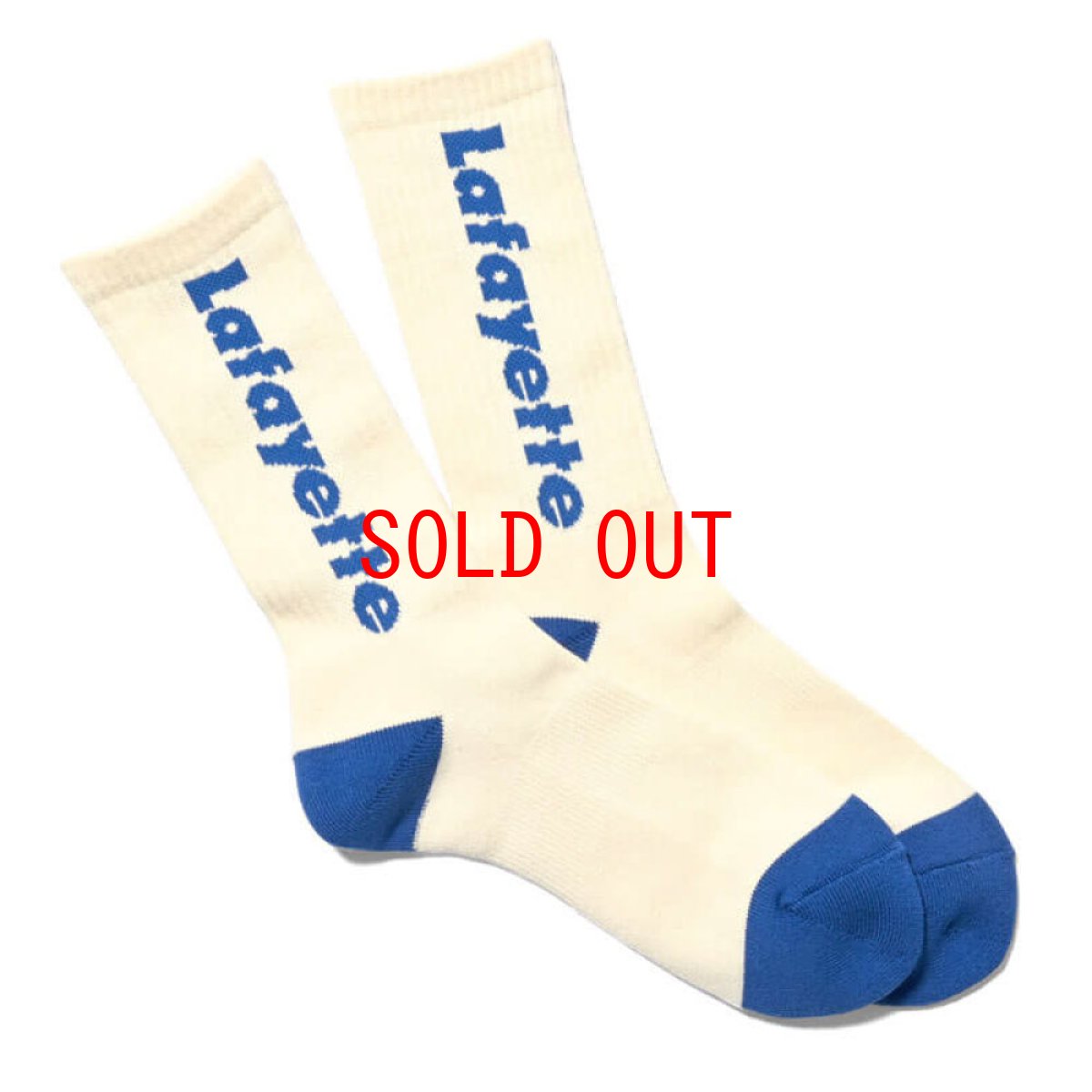 画像2: Logo Crew Socks ロゴ クルー ソックス 靴下 (2)