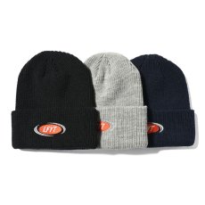 画像1: Oval Logo Beanie オーバル ロゴ ニットキャップ ビーニー (1)