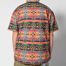 画像4: Navajo Native Pattern Lafayette Logo Tee ナバホ ネイティブ ロゴ 半袖 Tシャツ (4)