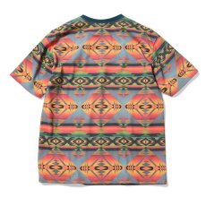 画像2: Navajo Native Pattern Lafayette Logo Tee ナバホ ネイティブ ロゴ 半袖 Tシャツ (2)