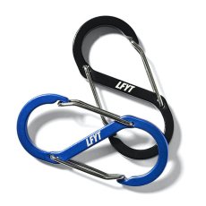 画像1: Double Hook Carabiner カラビナ キーホルダー チェーン (1)