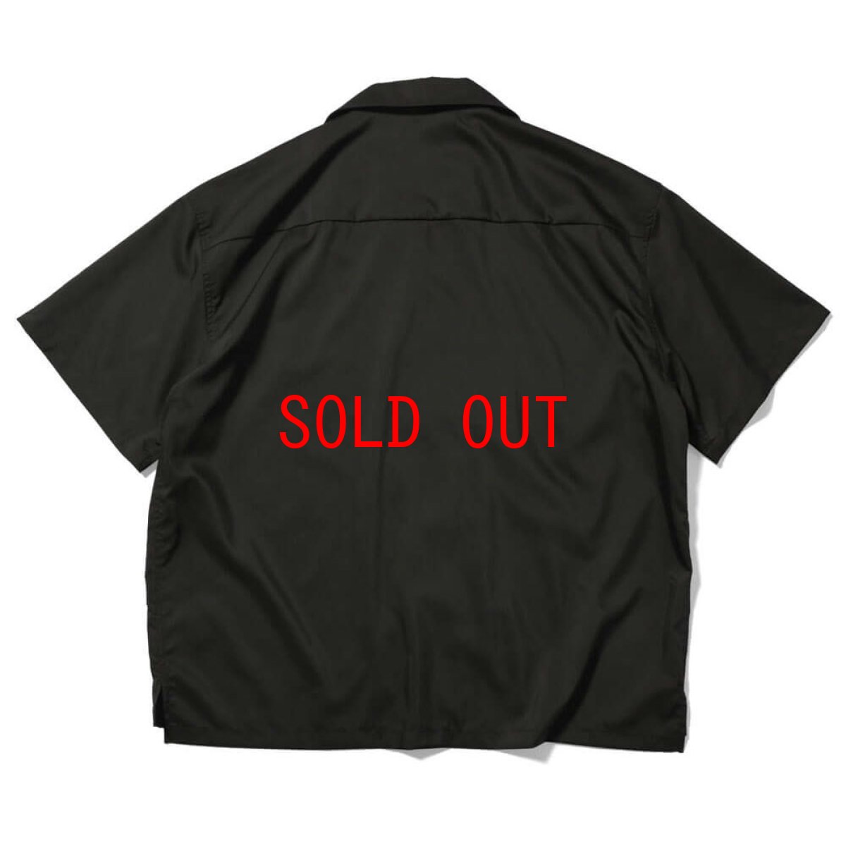 画像3: Open Collar S/S Big Shirt 半袖 開襟 シャツ (3)