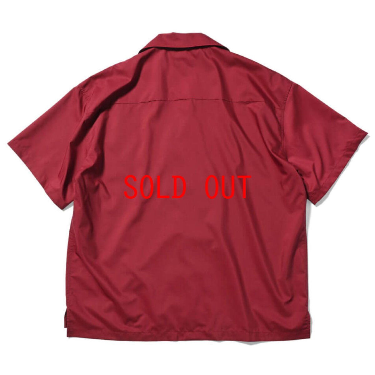 画像4: Open Collar S/S Big Shirt 半袖 開襟 シャツ (4)