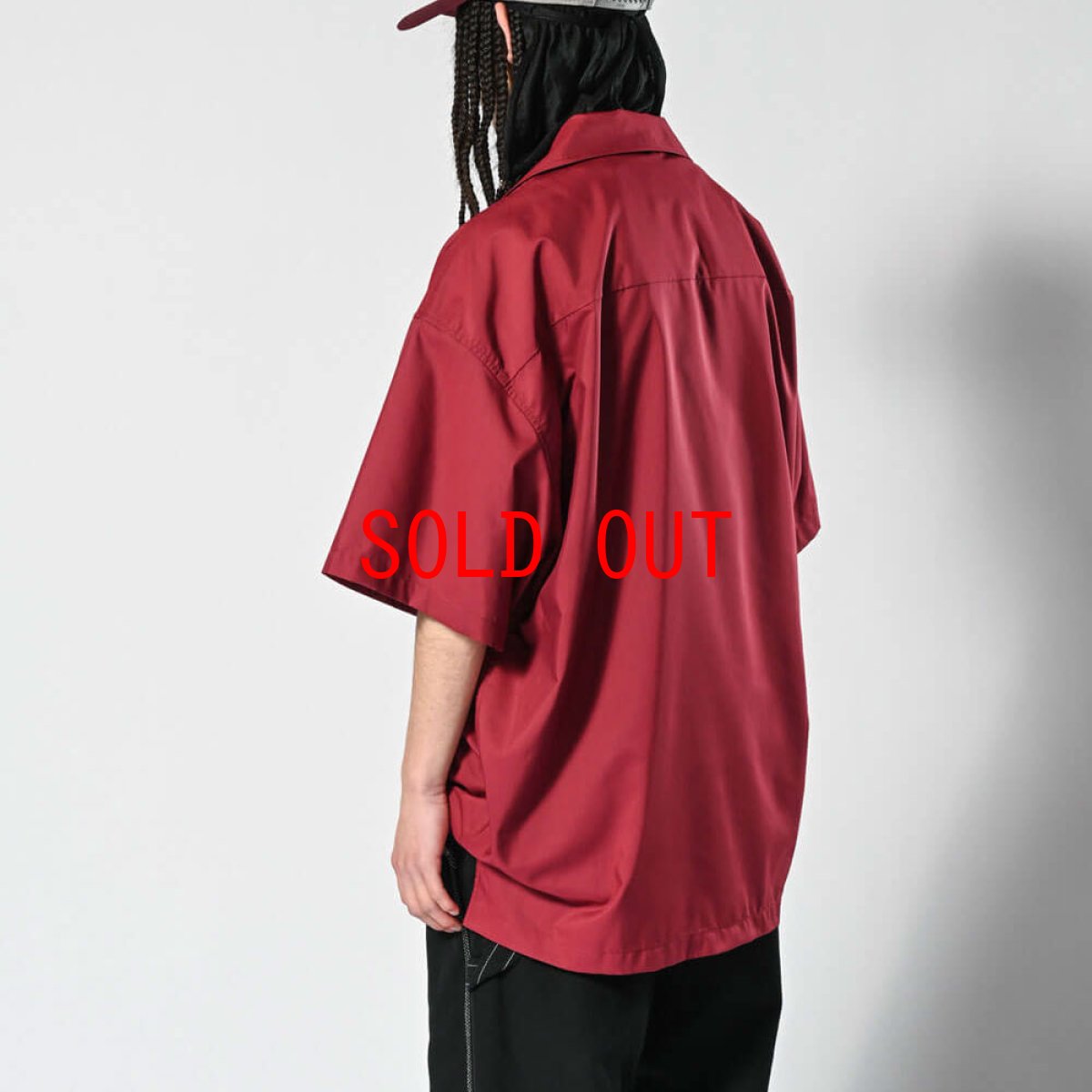 画像5: Open Collar S/S Big Shirt 半袖 開襟 シャツ (5)