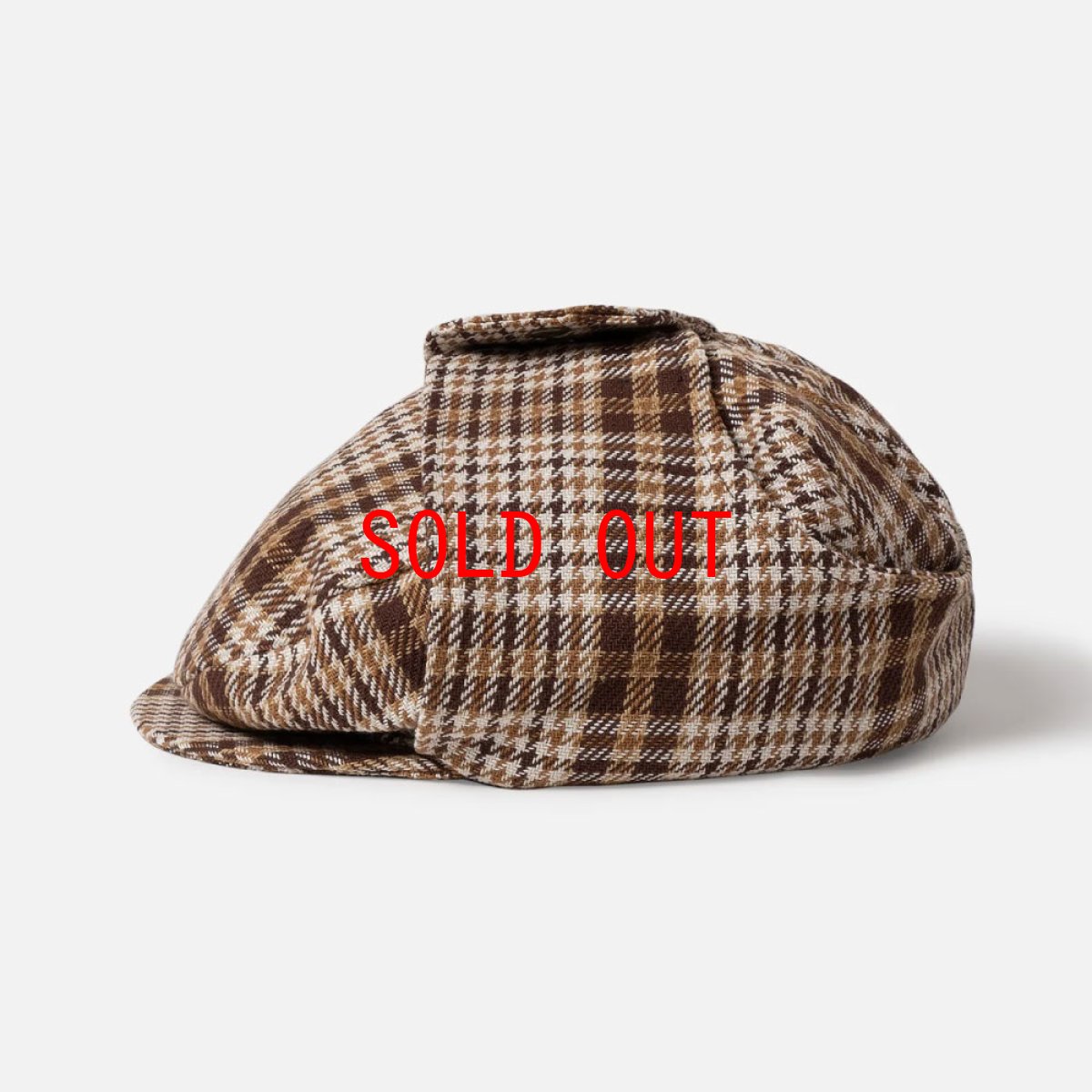 画像7: Plaid Dog Ear Hunting Cap プレイド ドッグ イヤー ハンチング キャップ  (7)