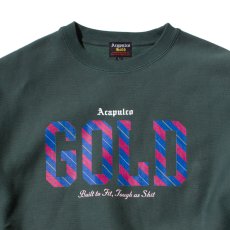 画像4: AG Repp Stripe Crewneck Sweat Shirt クルーネック スウェット カレッジ スウェット (4)