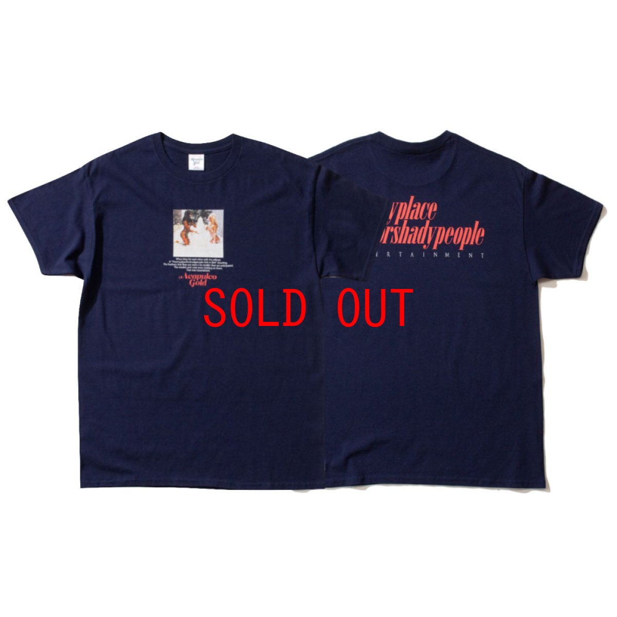 画像1: ENT S/S Tee 半袖 Tシャツ Navy (1)