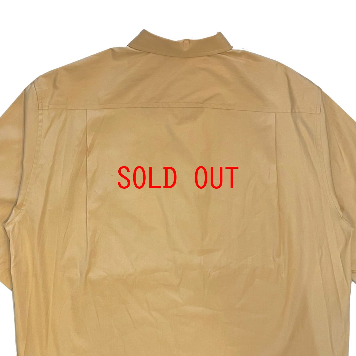 画像13: Oversized S/S Solid Cotton Poplin Shirt オーバーサイズ ソリッド コットン シャツ (13)