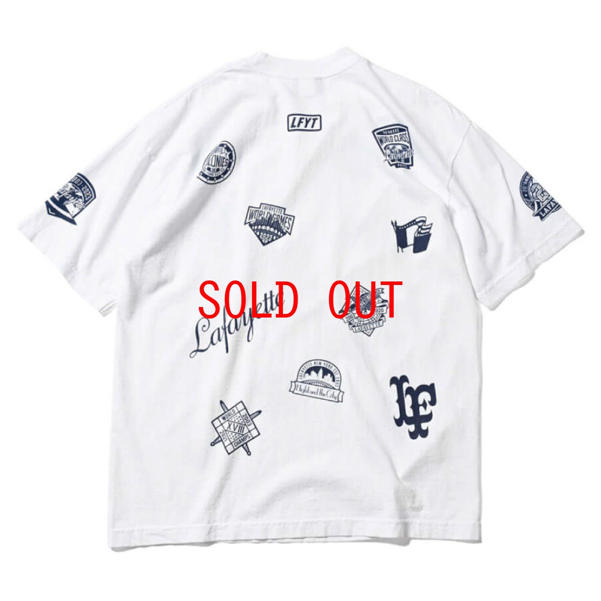 画像3: Allover Champion Emblem S/S Tee エンブレム ミディアム ウェイト 半袖 Tシャツ (3)