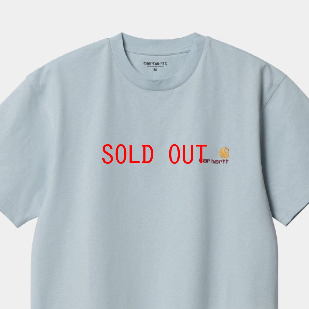 画像2: American Script S/S Tee ワンポイント ロゴ 半袖 Tシャツ (2)